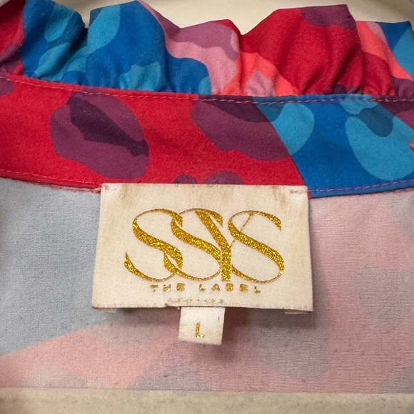 SSYS The Mix Print Tatum Dress in Camo Animal - Picture 5 of 6